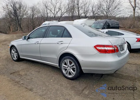 2011 Mercedes-Benz E 350 4Matic из США, поврежденный, VIN WDDHF8HB6BA293878
